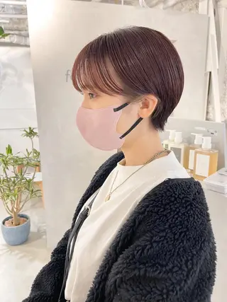 ショート カラー 川本 裕🌿のヘアスタイル