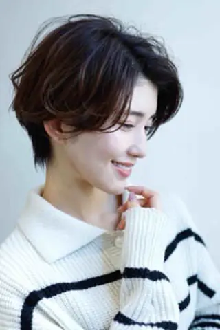 ショート 馬場 佑太のヘアスタイル