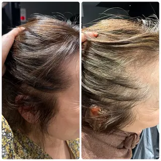 カラー 橋本 萌叶のヘアスタイル