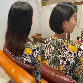 ショート カラー 小林 佳祐のヘアスタイル