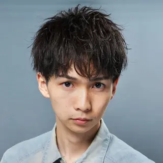 パーマ メンズ SALOWIN新宿三丁目所属・新宿/新宿三丁目 骨格似合わせ梶原のヘアスタイル