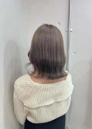 セミロング allum SAKURAのヘアスタイル