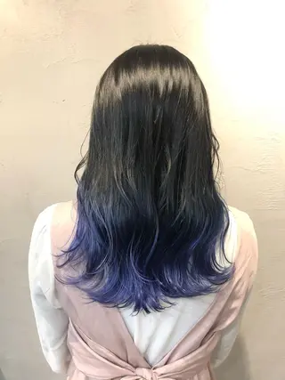 ミディアム カラー ベイリコルド　アトリ 店長　宮城一真のヘアスタイル