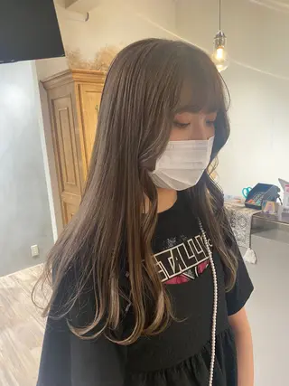 ロング カラー 美髪矯正/髪質改善 🫧山﨑　真歩🫧のヘアスタイル