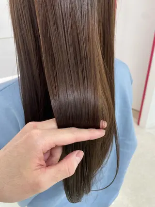 ロング カラー 冨木 雄斗のヘアスタイル