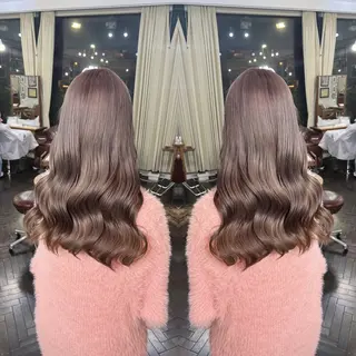 ロング カラー ハイライト/レイヤー /ハイトーン/AOIのヘアスタイル