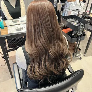 ロング ✽透明感ｶﾗｰ ✽ 🍆那須ももこ🍑のヘアスタイル