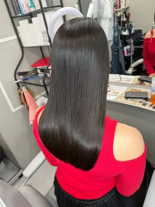 セミロング カラー 今井 勝也のヘアスタイル