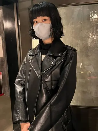 ミディアム haco＋所属・圧倒的デザイン力 店長🎨RENAのヘアスタイル