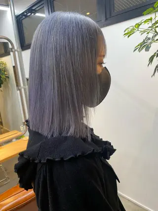 ミディアム カラー 🌼ハイライト透明感 🌼maiのヘアスタイル