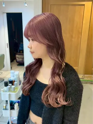 カラー 鈴木 珠奈のヘアスタイル