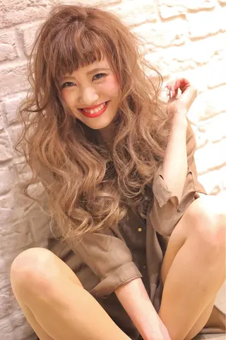 ロング パーマ 🌼圧倒的な口コミ数 BRAVE柏東口のヘアスタイル