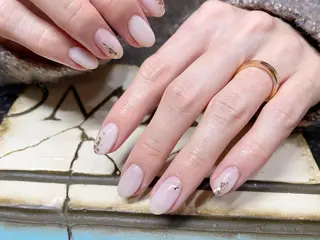 ネイル crystal ⭐︎ colorのネイルデザイン
