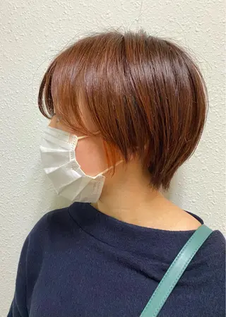 ショート カラー 🍃ショートヘア🍃 北林春樹のヘアスタイル