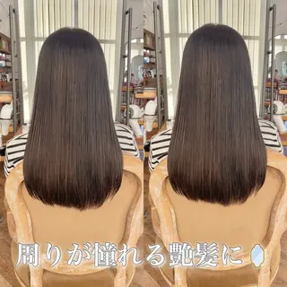 ロング パーマ 髪質改善特化 谷口祐綺のヘアスタイル