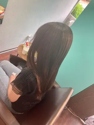 ロング 田牧 みゆきのヘアスタイル