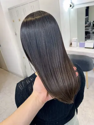 ミディアム カラー ✨髪質改善✖︎顔周り レイヤー✨ナカムラのヘアスタイル