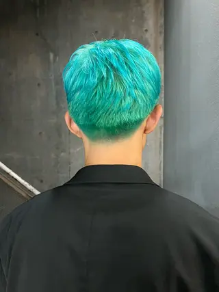 カラー メンズ AOI 　ヘアカラ ー / ブリーチのヘアスタイル