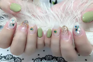 ネイル マジック ミラーのネイルデザイン