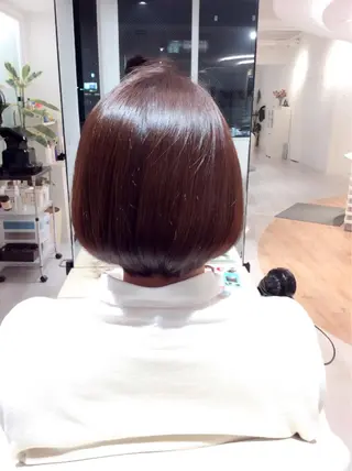 ミディアム カラー ヘアアレンジ 金子 富士のヘアスタイル