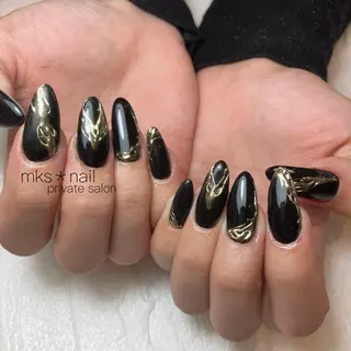 ネイル mks＊nail //  枚方長尾のネイルデザイン