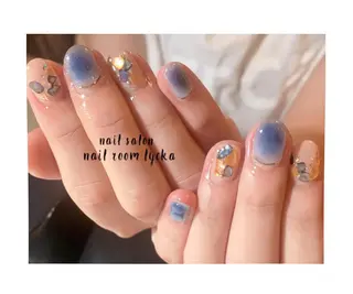 ネイル ﾈｲﾙﾙｰﾑﾘｯｶ 𝐦𝐚𝐲𝐮のネイルデザイン