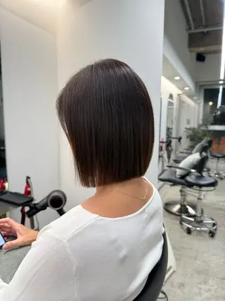 ミディアム an🦋ショート/シ ョートボブ【日本橋】のヘアスタイル