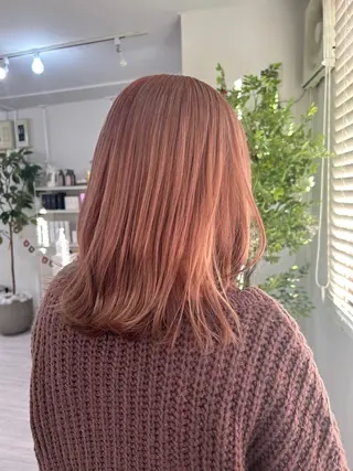 ミディアム カラー 💙まこと💙艶 カラー(Rico)のヘアスタイル