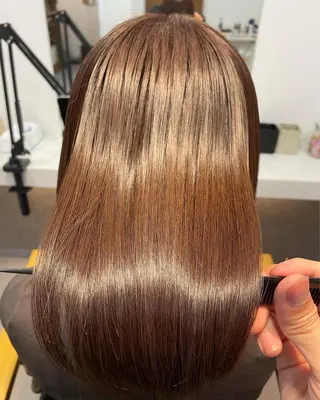 ミディアム Lei hair&relax所属・加留部 節のヘアスタイル