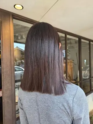 ミディアム 韓国好き🇰🇷 美容師MIKUのヘアスタイル