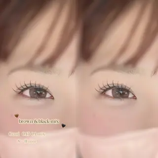 マツエク・マツパ Mahalo eyelash salon所属・Mahalo 入木🎀のマツエク・マツパデザイン