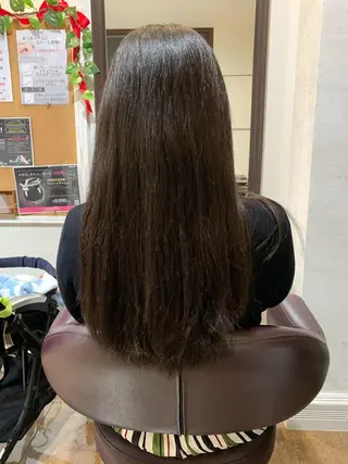 ロング 永瀬 恵のヘアスタイル