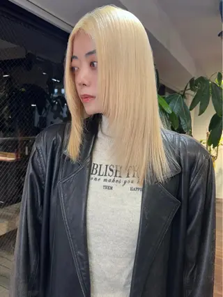 セミロング カラー 🧡色落ちまで2度 楽しめる🧡ヨシキのヘアスタイル