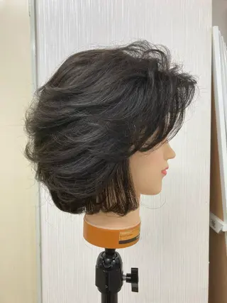 ミディアム ぐらんぐりーん 藤中のヘアスタイル