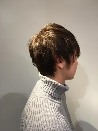 カラー NAGONSTYLE 高塩知輝のヘアスタイル