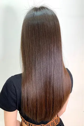 ロング カラー ネイル マツエク・マツパ ボブ、縮毛矯正👑 心斎橋/高城涼也のヘアスタイル