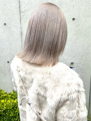ミディアム カラー 博多韓国ヘア /髪質改善【美涼】のヘアスタイル