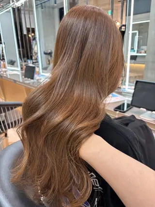 セミロング カラー 【博多髪質改善】 吉村　清志のヘアスタイル