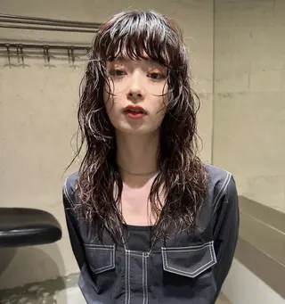 パーマ 韓国レイヤー🇰🇷 🤍🎀honokaのヘアスタイル