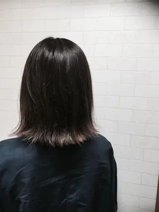 セミロング カラー yoriko ♪のヘアスタイル