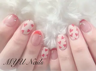ネイル ニュアンスネイル🌈 MYU Nailsのネイルデザイン