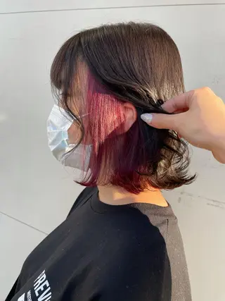 カラー Lapis❤️‍🔥 HAZUKIのヘアスタイル