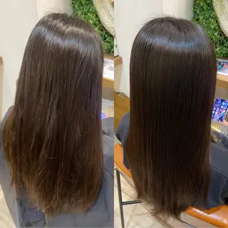 ロング 横浜/ミルクティー カラー🤍みうのヘアスタイル