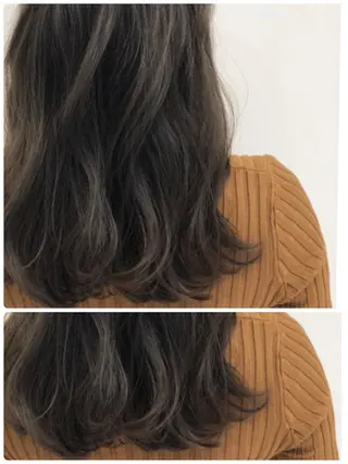 セミロング 白井 秀太郎のヘアスタイル