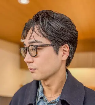 メンズ 新宿メンズ/パーマ /縮毛矯正/佐竹汰月のヘアスタイル