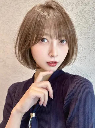 ショート カラー 縮毛矯正✨🫧 レイヤー川村利幸のヘアスタイル