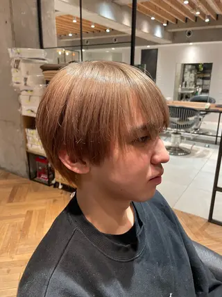 カラー 髪質改善✨高級カラー 野井琢生のヘアスタイル