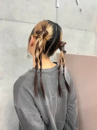 ヘアアレンジ 佐藤カコ🎀艶髪/ アレンジ/レイヤーのヘアスタイル
