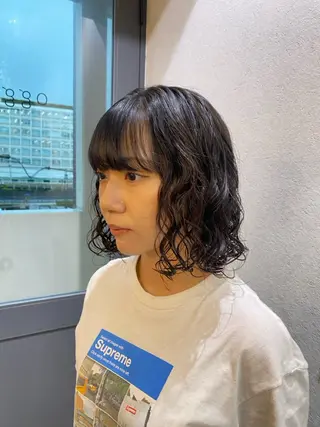 パーマ 🌀ボブ/ミディアム /パーマ🌀ayaのヘアスタイル