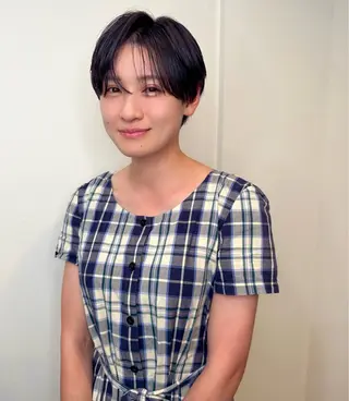 ショート カラー 田中 泰正のヘアスタイル